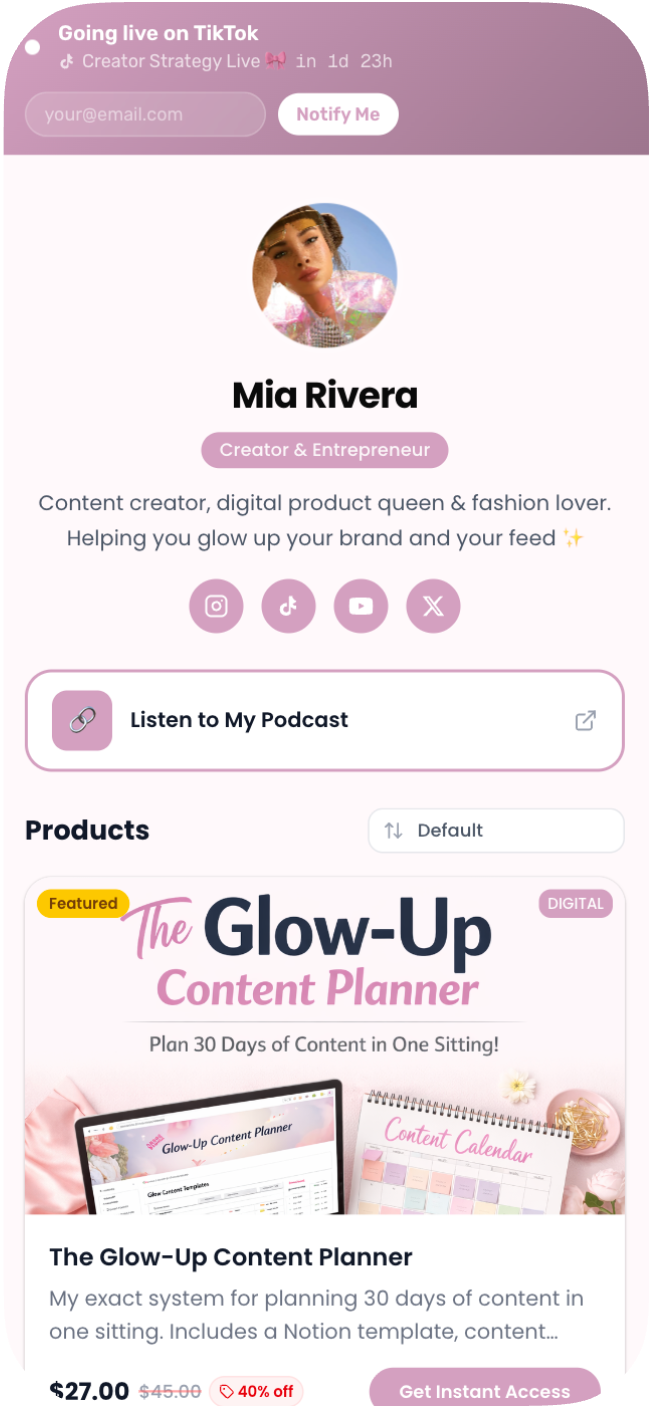 Lazy Kitten's business storefront on Sellr